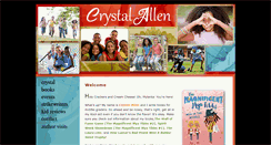 Desktop Screenshot of crystalallenbooks.com